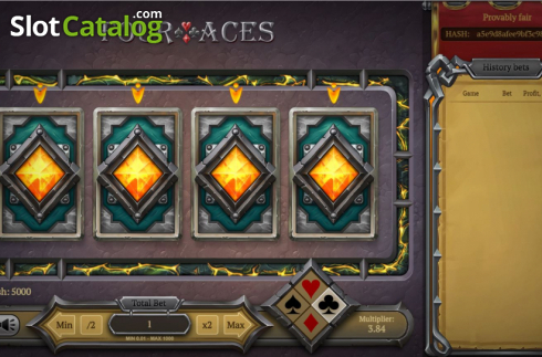 Οθόνη2. Four Aces Κουλοχέρης