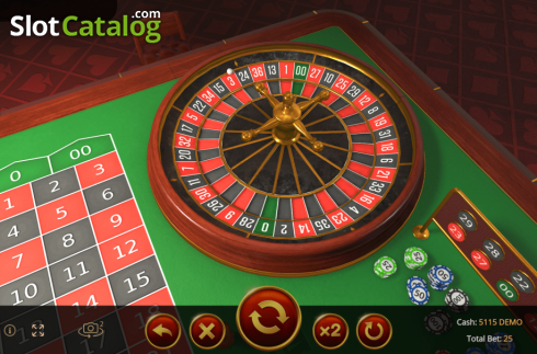 Οθόνη3. American Roulette 3D (Evoplay) Κουλοχέρης
