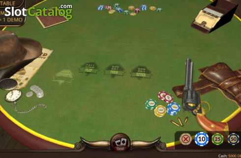Οθόνη2. Texas Holdem Poker 3D Κουλοχέρης
