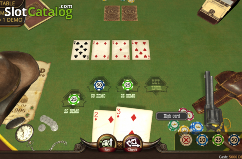 Οθόνη6. Texas Holdem Poker 3D Κουλοχέρης