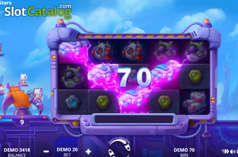 Οθόνη3. Rocket Stars Κουλοχέρης 