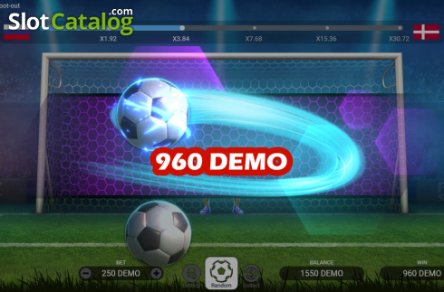 Οθόνη5. Penalty Shoot Out (Evoplay Entertainment) Κουλοχέρης 