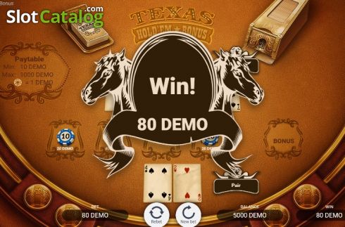 Οθόνη3. Texas Holdem Bonus Κουλοχέρης