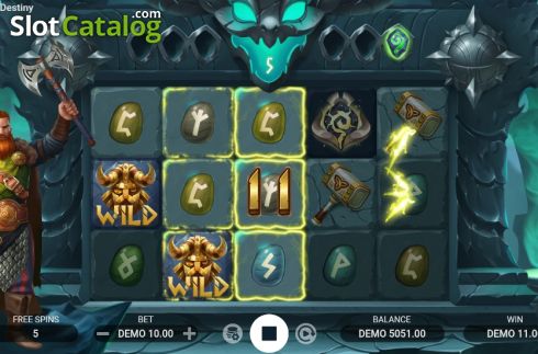 Οθόνη3. Runes of Destiny Κουλοχέρης