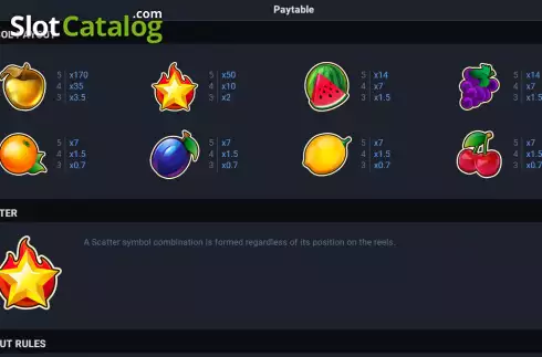 Οθόνη5. Fruit Super Nova 30 Κουλοχέρης
