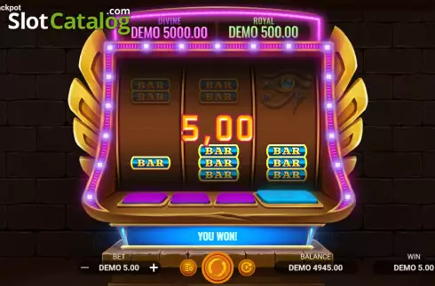 Οθόνη3. Shadow of Luxor Jackpot Κουλοχέρης 