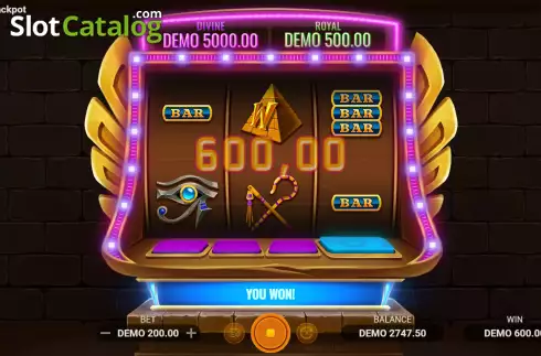 Οθόνη4. Shadow of Luxor Jackpot Κουλοχέρης 