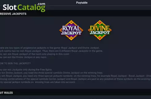 Οθόνη6. Shadow of Luxor Jackpot Κουλοχέρης 