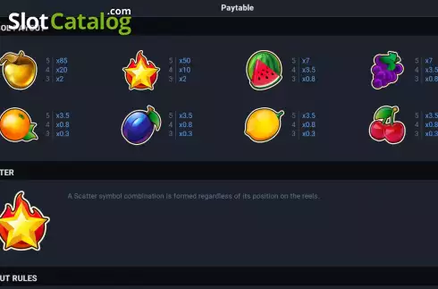 Οθόνη5. Fruit Super Nova 60 Κουλοχέρης 