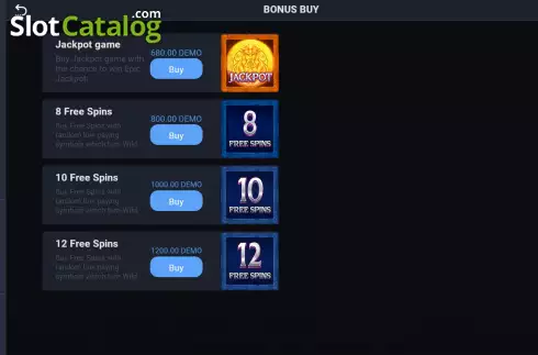 Οθόνη4. Gold of Sirens Bonus Buy Κουλοχέρης