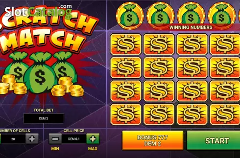 Οθόνη2. Scratch Match Κουλοχέρης