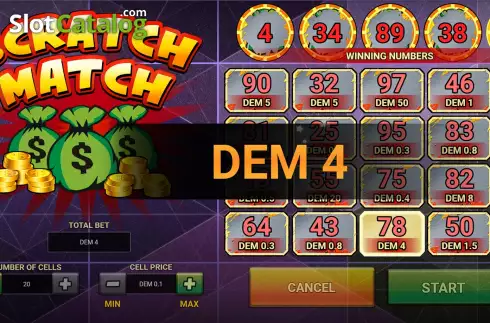 Οθόνη5. Scratch Match Κουλοχέρης