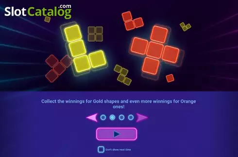 Οθόνη2. Neon Shapes Κουλοχέρης