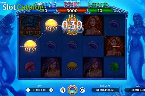 Οθόνη4. Gold of Sirens Κουλοχέρης