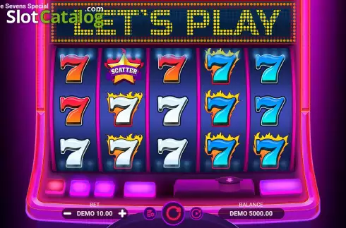 Οθόνη3. Hot Triple Sevens Special Κουλοχέρης