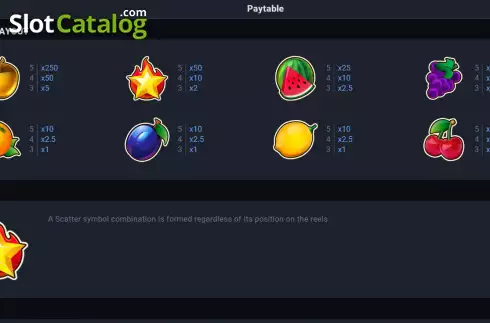 Οθόνη6. Fruit Super Nova Jackpot Κουλοχέρης