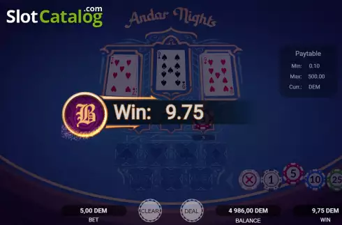 Οθόνη3. Andar Nights Κουλοχέρης