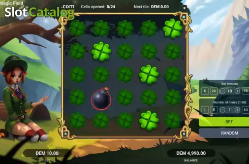 Οθόνη6. Patrick's Magic Field Κουλοχέρης