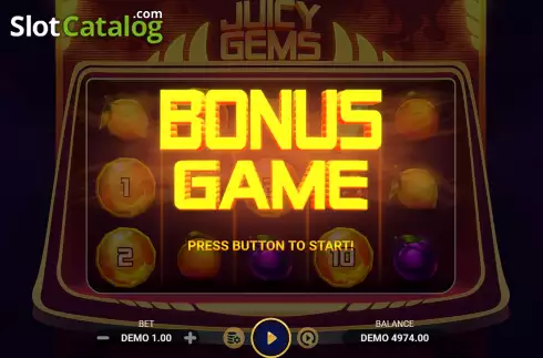 Οθόνη7. Juicy Gems Κουλοχέρης