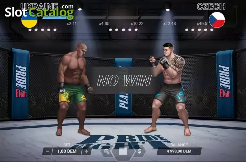Οθόνη6. Pride Fight Κουλοχέρης