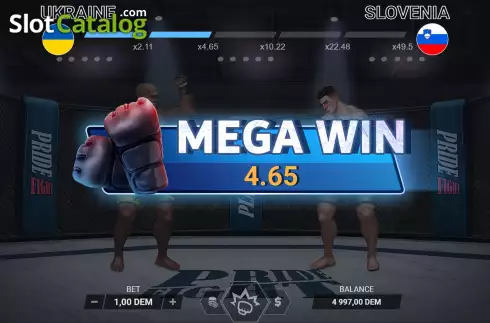 Οθόνη7. Pride Fight Κουλοχέρης