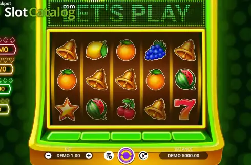 Οθόνη2. Burning Aces Jackpot Κουλοχέρης