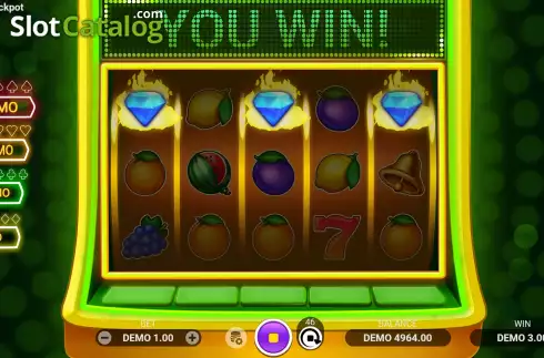 Οθόνη6. Burning Aces Jackpot Κουλοχέρης