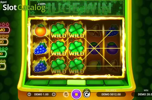 Οθόνη7. Burning Aces Jackpot Κουλοχέρης