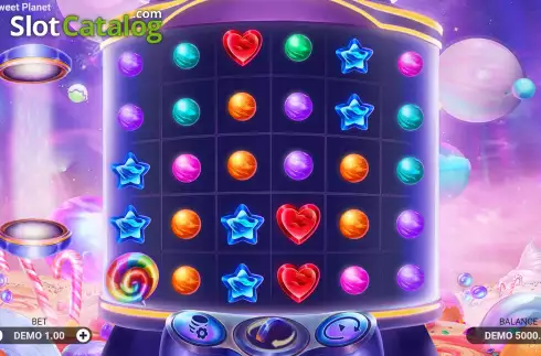 Οθόνη3. Candy Dreams Sweet Planet Κουλοχέρης