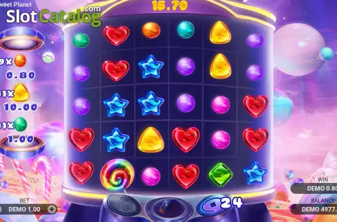 Οθόνη7. Candy Dreams Sweet Planet Κουλοχέρης