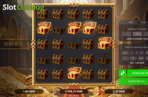 Οθόνη4. Magic Chests Κουλοχέρης