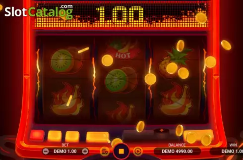 Οθόνη3. Hot Volcano (Evoplay) Κουλοχέρης