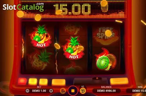 Οθόνη5. Hot Volcano (Evoplay) Κουλοχέρης