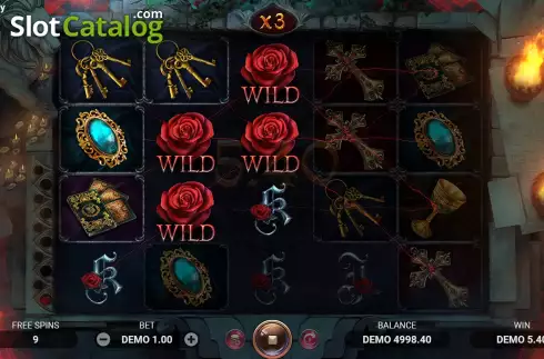 Οθόνη7. Redrose Sanctuary Κουλοχέρης 