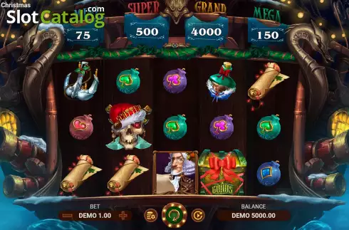 Οθόνη3. Treasure Snipes: Christmas Κουλοχέρης 