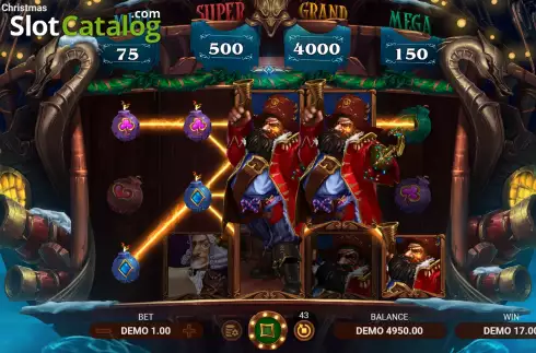 Οθόνη6. Treasure Snipes: Christmas Κουλοχέρης 