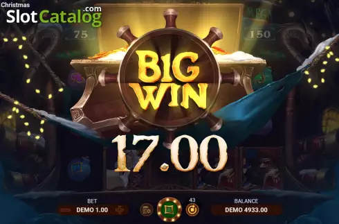 Οθόνη7. Treasure Snipes: Christmas Κουλοχέρης 