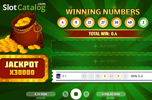 Οθόνη4. Lottery Ticket Κουλοχέρης