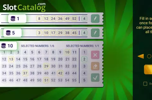 Οθόνη7. Lottery Ticket Κουλοχέρης