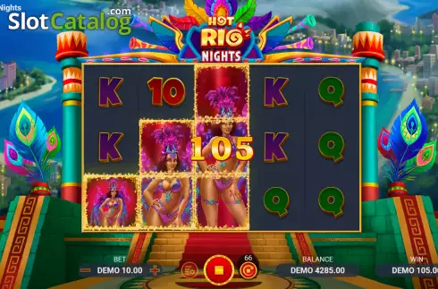 Οθόνη4. Hot Rio Nights Κουλοχέρης