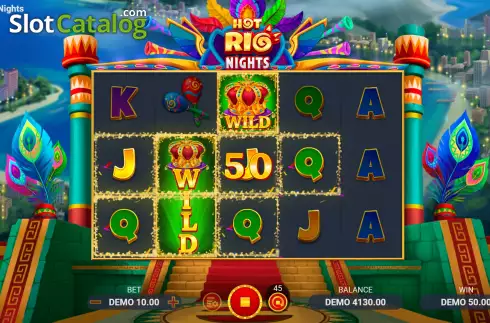 Οθόνη5. Hot Rio Nights Κουλοχέρης