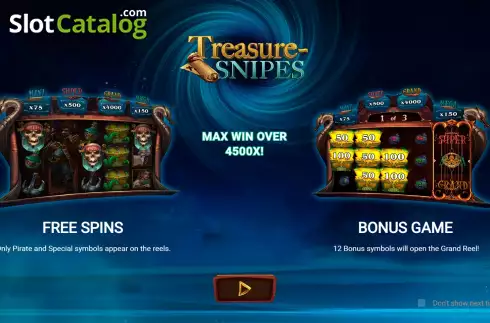 Οθόνη2. Treasure Snipes (Evoplay) Κουλοχέρης