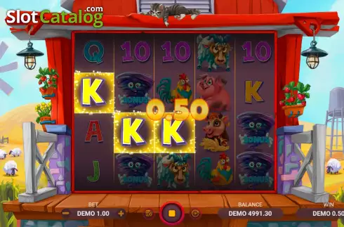 Οθόνη4. Wonder Farm Κουλοχέρης