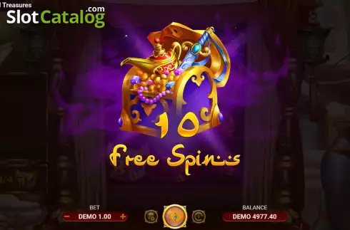 Οθόνη7. Unlimited Treasures Κουλοχέρης 