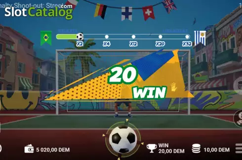 Οθόνη3. Penalty Shoot-Out: Street Κουλοχέρης