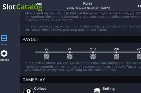 Οθόνη5. Penalty Shoot-Out: Street Κουλοχέρης