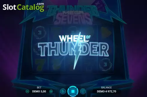 Οθόνη5. Thunder Mega Sevens Κουλοχέρης
