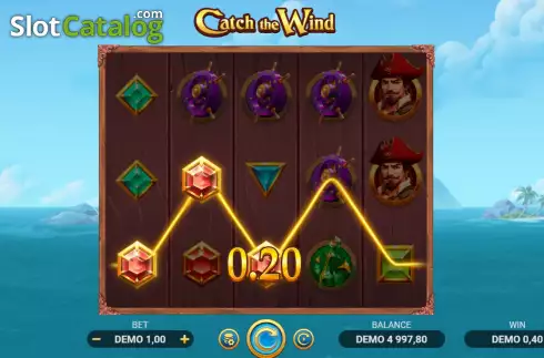 Οθόνη3. Catch The Wind Κουλοχέρης