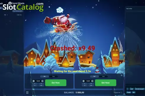 Οθόνη3. Christmas Crash Κουλοχέρης