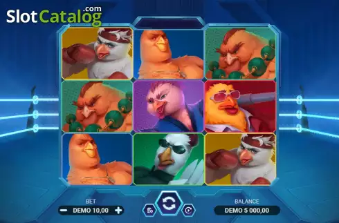 Οθόνη2. Battle Roosters Κουλοχέρης